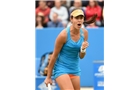 BIRMINGHAM, ENGLAND - JUNE 15:  Ana Ivanovic of Serbia celebrates a point during the Singles Final during Day Seven of the Aegon Classic at Edgbaston Priory Club on June 15, 2014 in Birmingham, England.  (Photo by Tom Dulat/Getty Images)